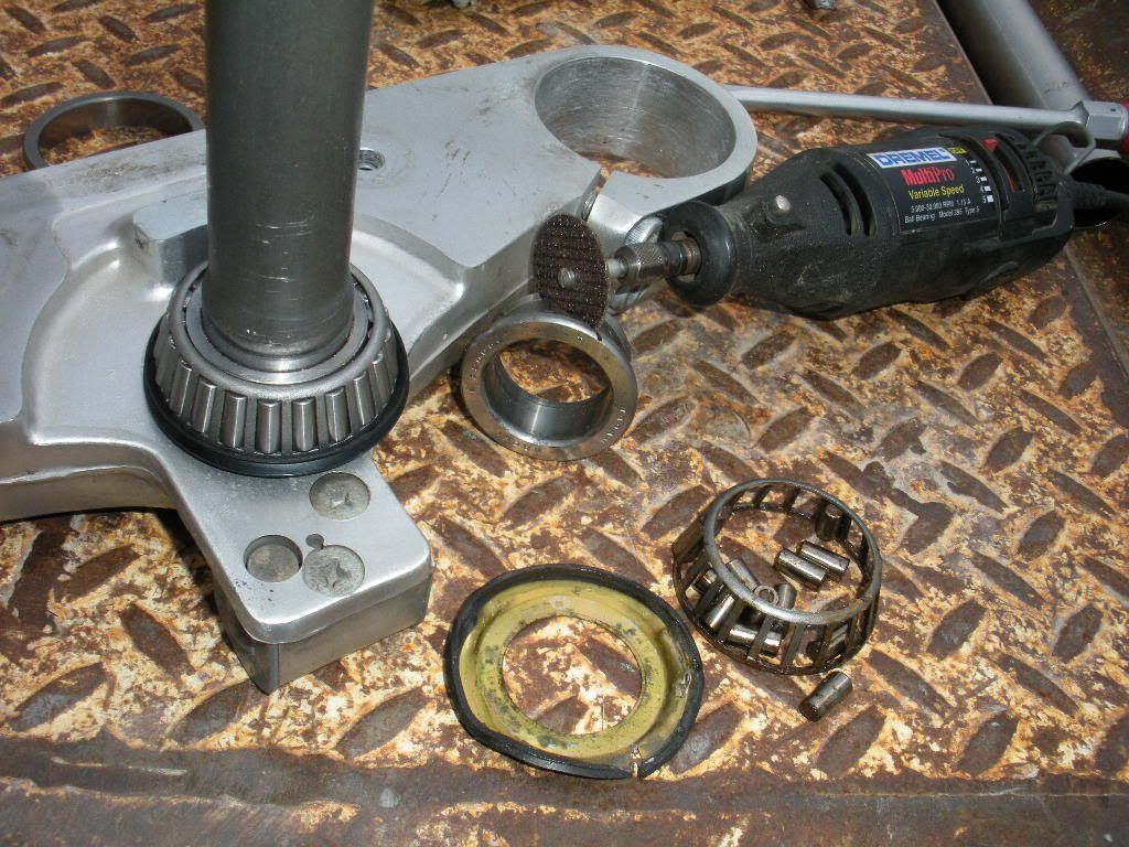 steering head bearings and fork seals
